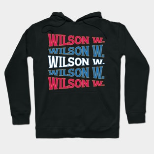 NATIONAL TEXT ART WOODROW WILSON Hoodie